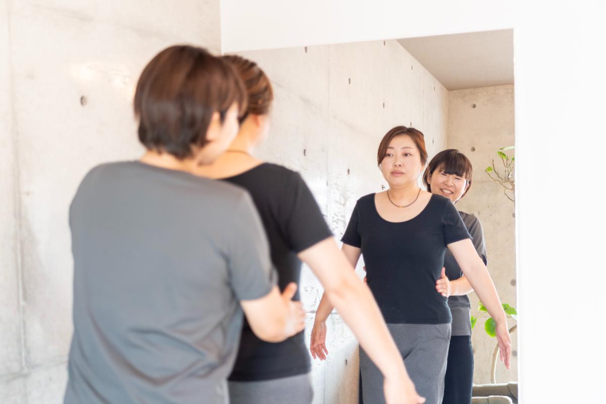 全身のバランス状態を検査